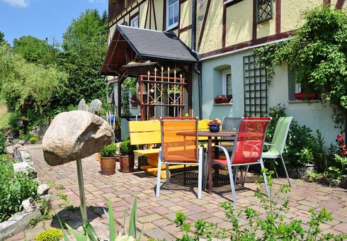 Garten mit Terrasse