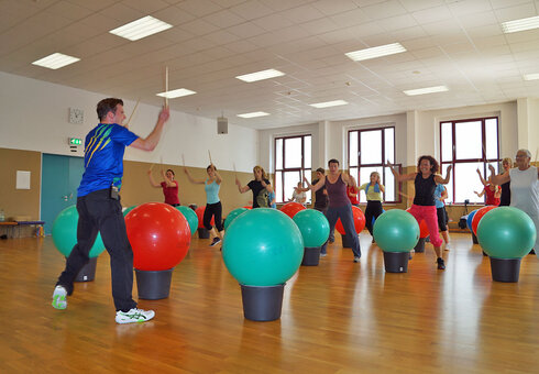 Fitness in der Landessportschule