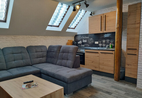 Blick in die Ferienwohnung