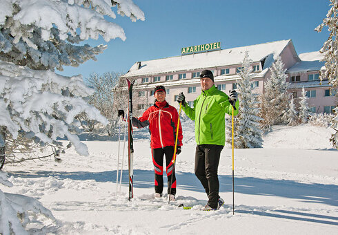 Ski fahren am Aparthotel Oberhof