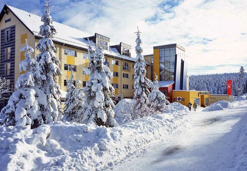 Ferienzentrum Oberhof im Winter