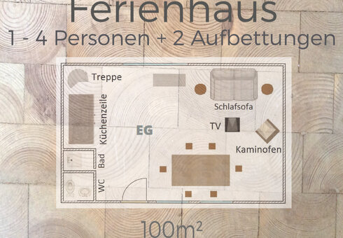 Grundriss Ferienhaus