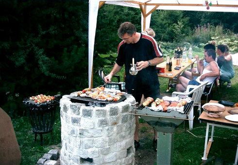Gemütlicher Grillabend