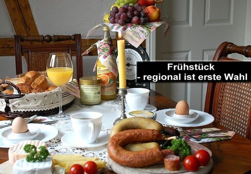 Frühstück - regional ist erste Wahl