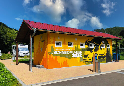 Caravanstellplatz im Schneidmühlengrund
