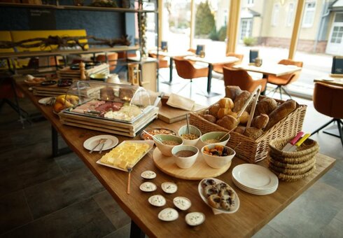 leckeres Frühstücksbuffet