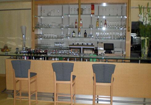 Die hoteleigene Bar