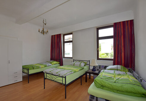 Schlafzimmer mit Einzelbetten