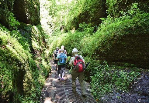 Wandern in der Drachenschlucht