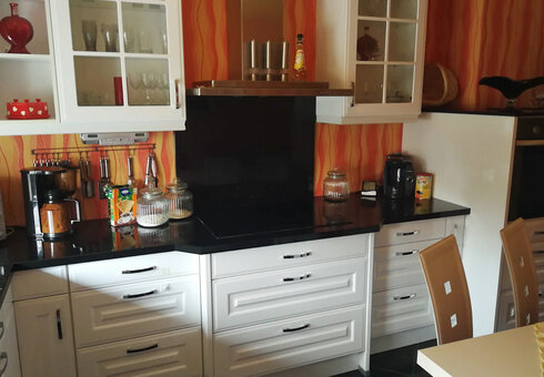 Blick in das Ferienhaus