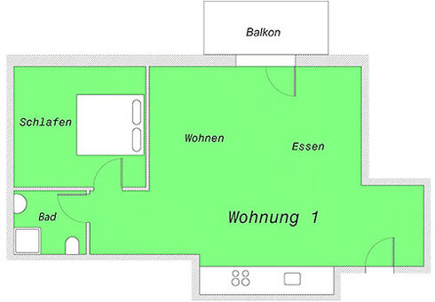Grundriss Fewo 1