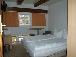 Blick in das Kutscherzimmer