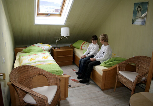 Blick in die Ferienwohnung