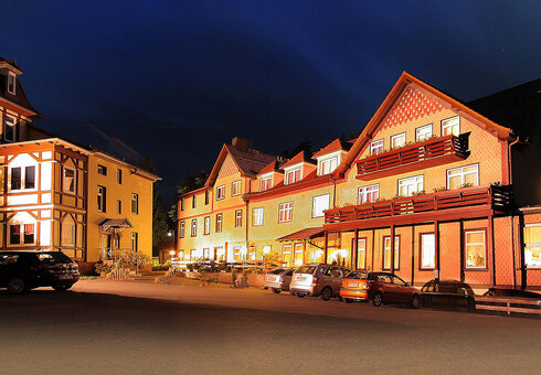 Friedrichroda bei Nacht