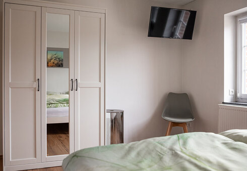 Schrank im Schlafzimmer