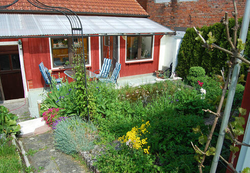 Sitzecke im Garten