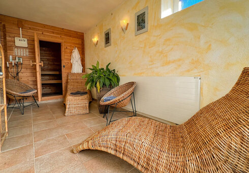Sauna mit Ruheraum
