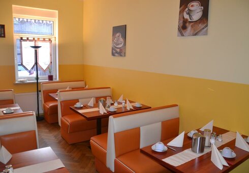 Blick in den Frühstücksraum