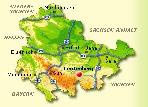 Lagekarte Leutenberg