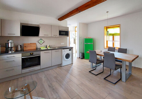 Ferienwohnung Hases Ruh (Wohn-Essraum)