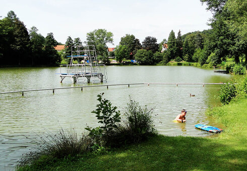 Badestelle am Frauensee