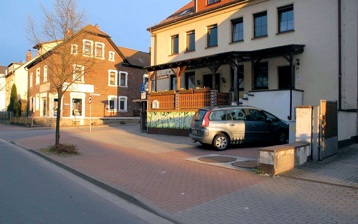 Blick in ein Gästezimmer