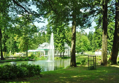 Cafe & Pension im Kurpark, Winter