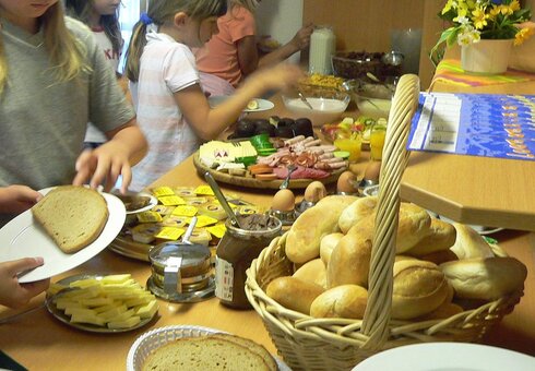 Frühstücksbuffet