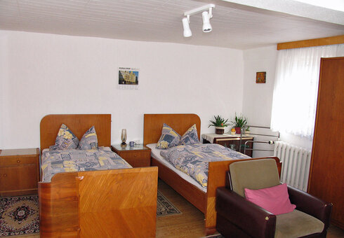 Blick in ein Ferienzimmer