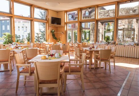 Frühstücksraum im Hotel