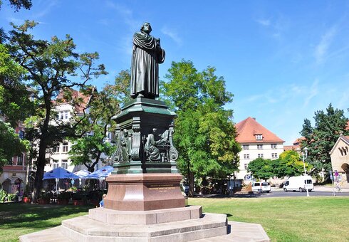 Lutherdenkmal auf dem Karlsplatz