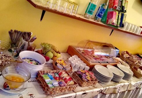 leckeres Frühstücksbuffet