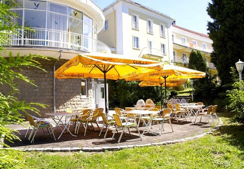 Terrasse im Grünen
