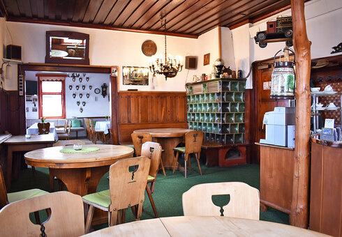 Blick in die Gaststube