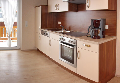 Ferienwohnung Rotklee (Küchenbereich)