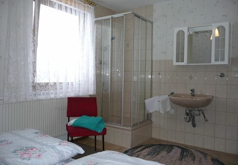Blick in die Ferienwohnung (Schlafzimmer)