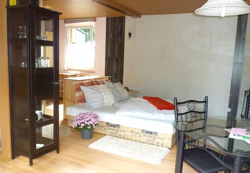 Blick in ein Ferienhaus