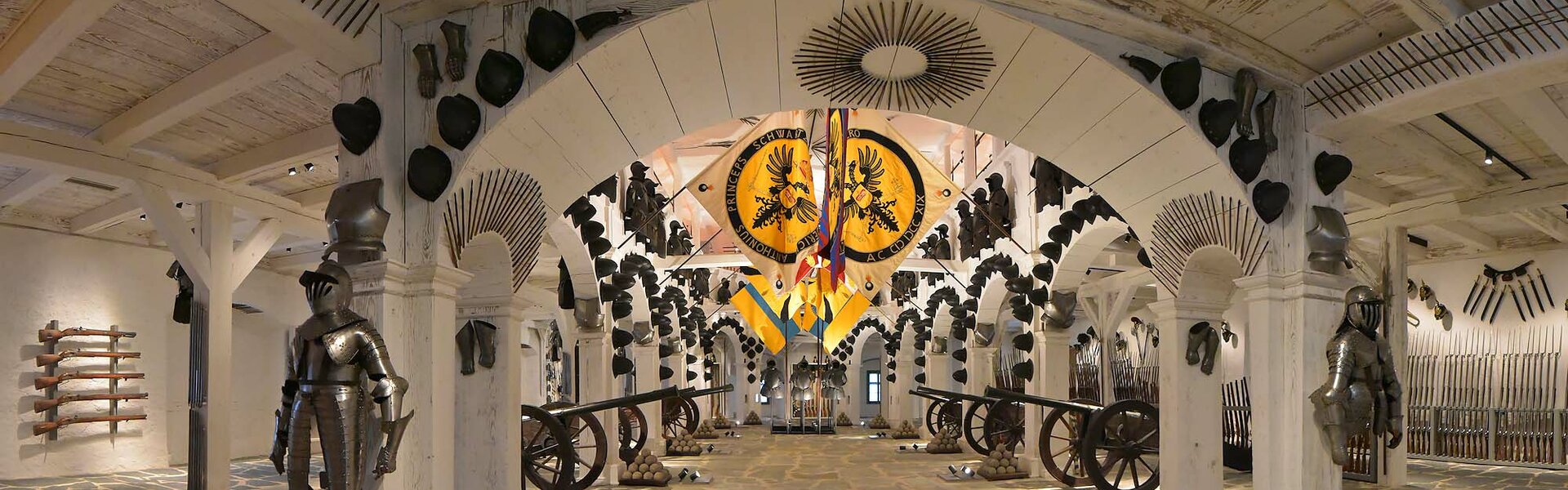 Waffensammlung im Zeughaus Schwarzburg