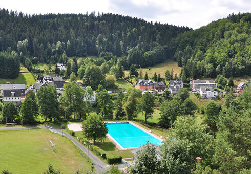 Freibad gleich nebenan