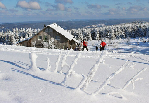 Winteridylle auf dem Schneekopf