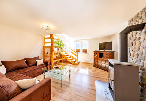 Ferienwohnung Galerie (Wohnzimmer)