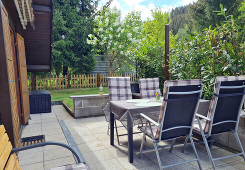 Auf der Terrasse