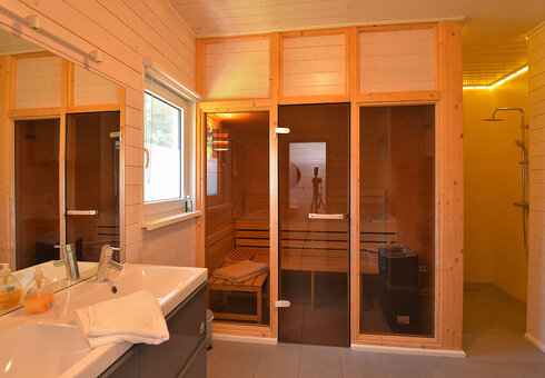 hauseigene Sauna