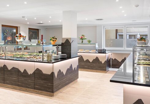 Buffet im Restaurant