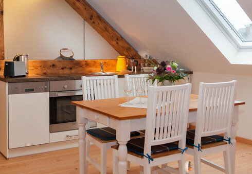 Blick in ein Appartement