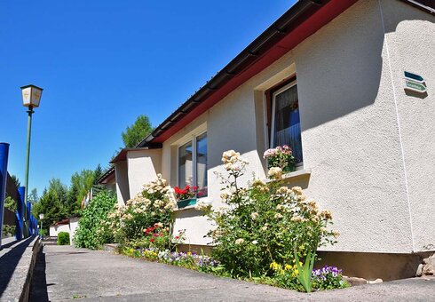Blick in ein Ferienhaus