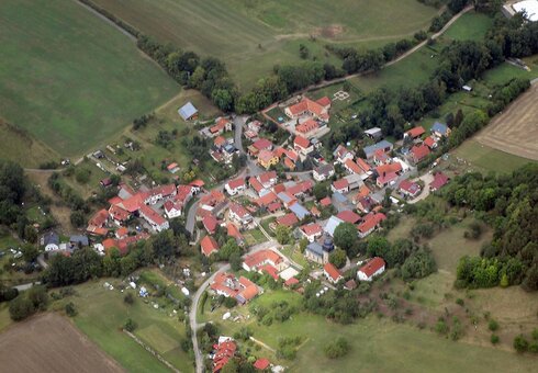 Luftbild von Thälendorf