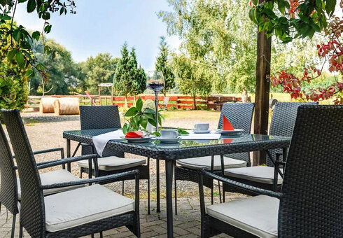 Terrasse am Restaurant
