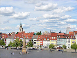 Domplatz in Erfurt