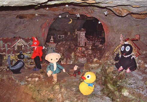 Sandstein -und Märchenhöhle in Walldorf